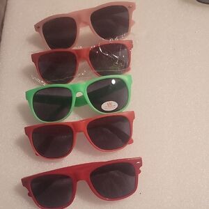 Stylish Red- Jack Daniels, Pink, Green-7up, Red- It's Cool To Be Kind Sunglasses